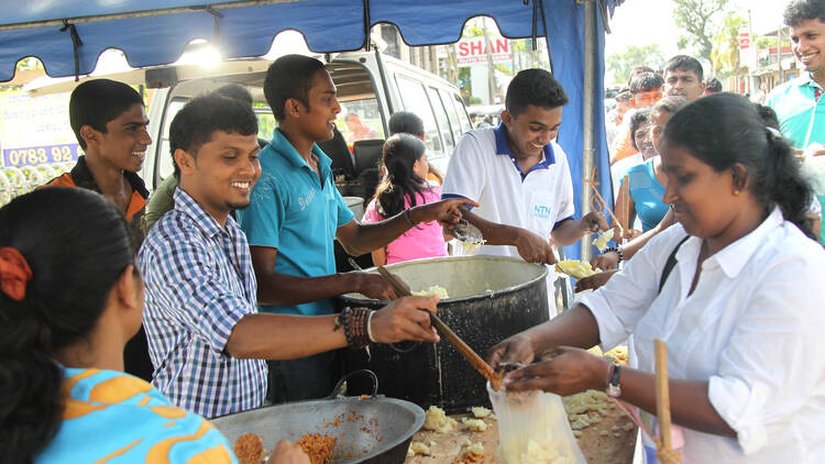 Dansal (Refreshment stalls providing free food)