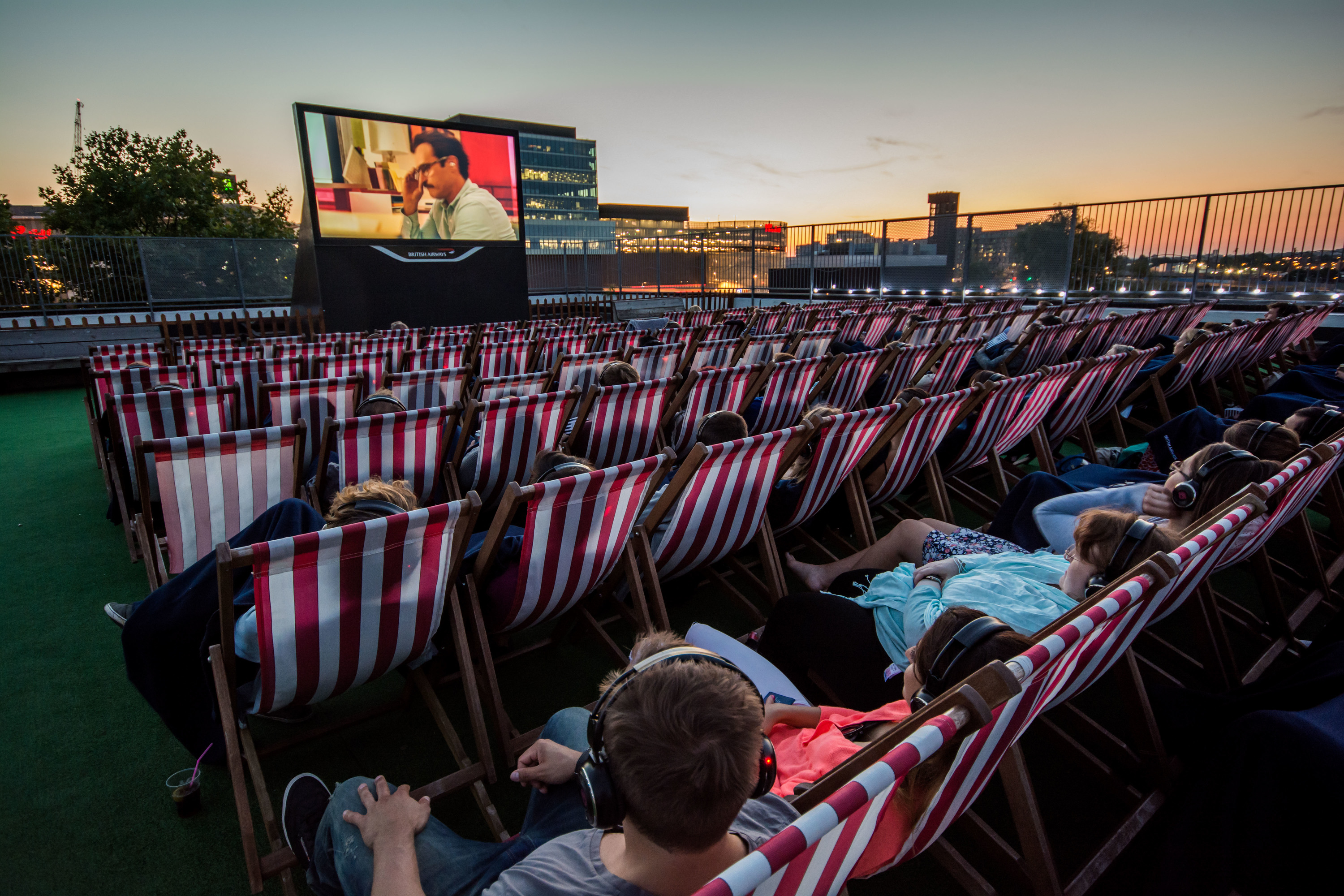 Outdoor movies in NYC including free screenings and rooftop films