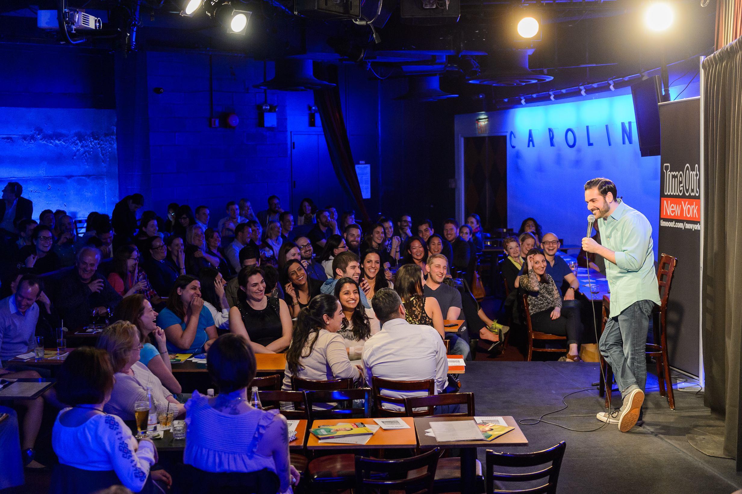 Here's what happened at last night's Time Out New York Comedy Showcase