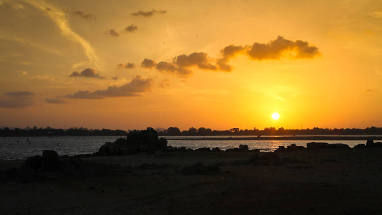 Kala Wewa is a lake in Anuradhapura 