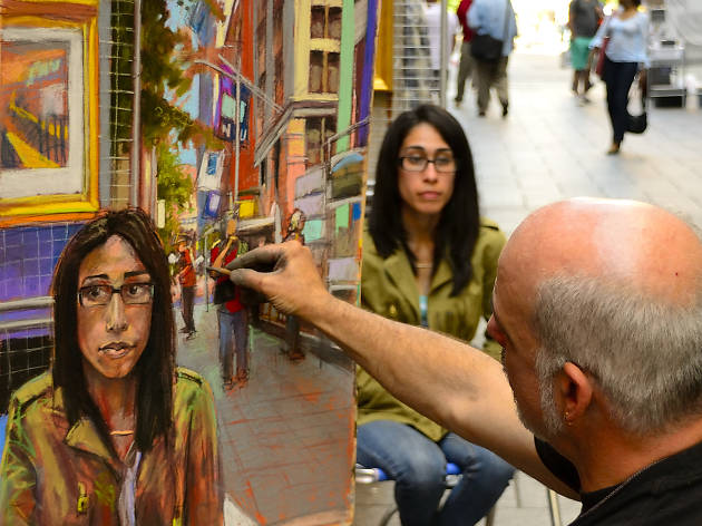 Artistas expões suas obras nas calçadas de Nova York em setembro