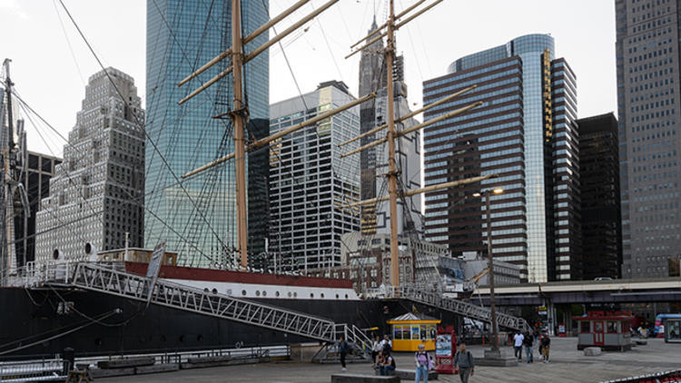 south street seaport, now