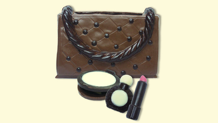 Chocolate handbag