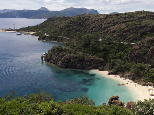 Beach paradise: Marmaris, Turkey Beach paradise: Marmaris, Turkey