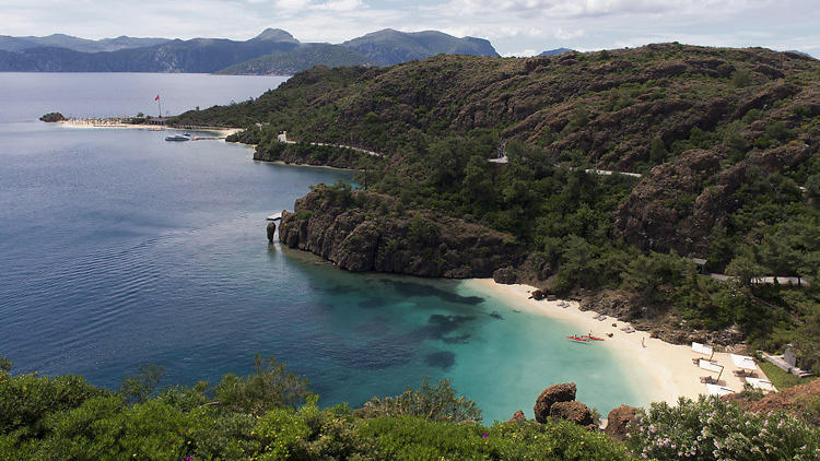 Beach paradise: Marmaris, Turkey