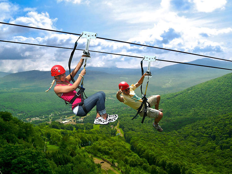 Ziplining | Catskills, New York