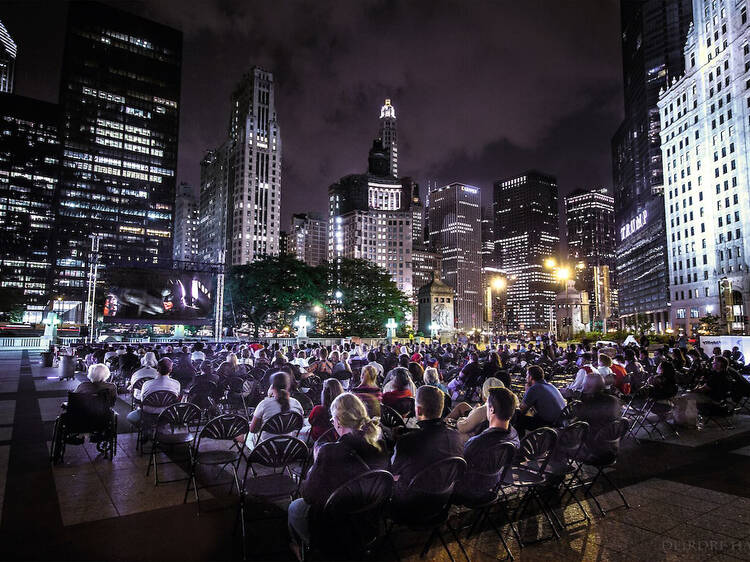 Pioneer Court will host an outdoor movie series in July 2015