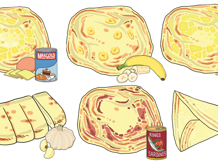 The 10 types of roti you'll find at the mamak