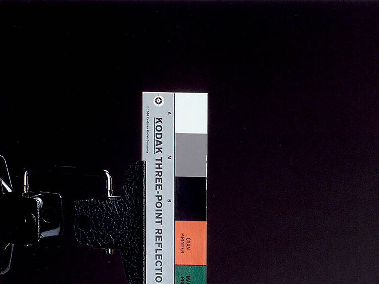 Kodak Three Point Reflection Guide, ©1968 Eastman Kodak Company, 1968, (Meiko laughing), Vancouver, B.C., April 6, 2005