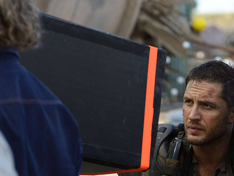 Actor Tom Hardy and director George Miller