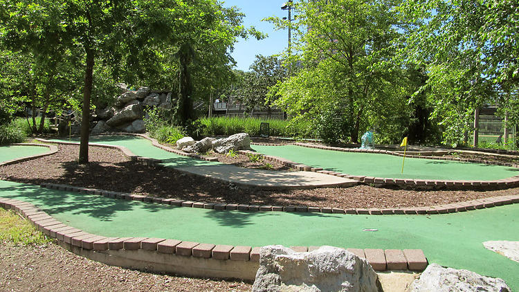 Tee up at Diversey Driving Range