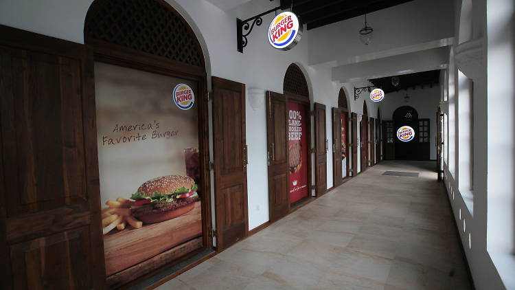 Burger King is a burger cafe in Colombo, Sri Lanka