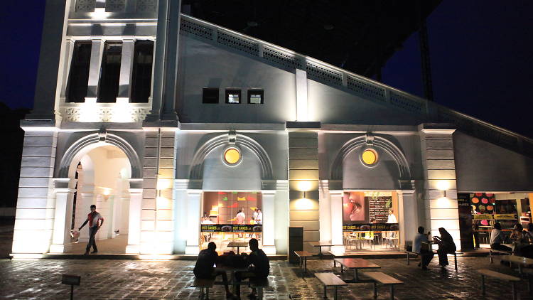 McDonald's is a burger shop in Colombo, Sri Lanka