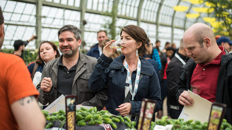 Beer Under Glass, held at the Garfield Park Conservatory, kicked off 2015 Chicago Craft Beer Week.