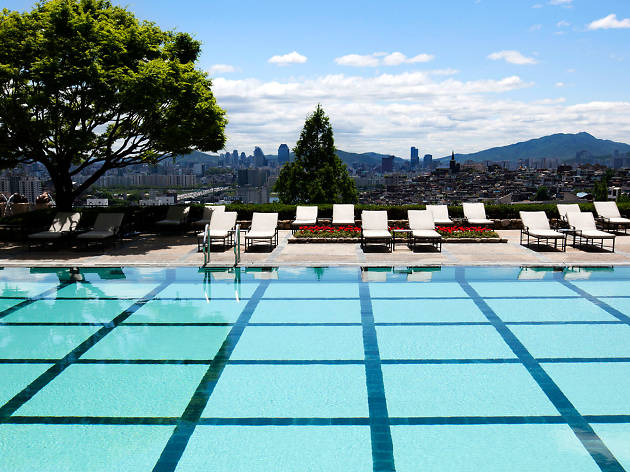 그랜드 햐얏트 서울 수영장 Grand Hyatt Seoul Swimming Pool