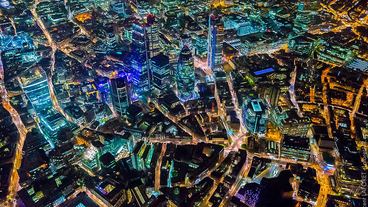 Beautiful photos of London from above