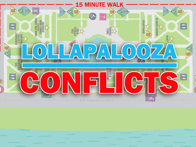 7 conflicts on the Lollapalooza schedule 7 conflicts on the Lollapalooza schedule