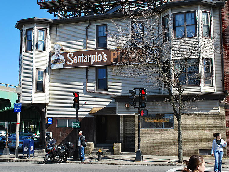 Santarpio’s: Cheese Pizza