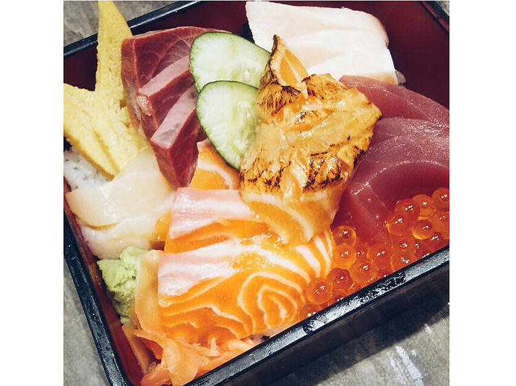 Chirashi, $24.90 at The Sushi Bar