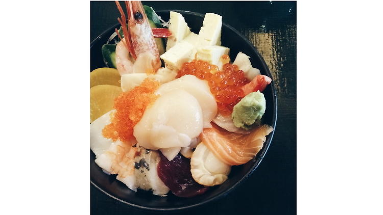 Chirashi, $22 at Sushi Kou