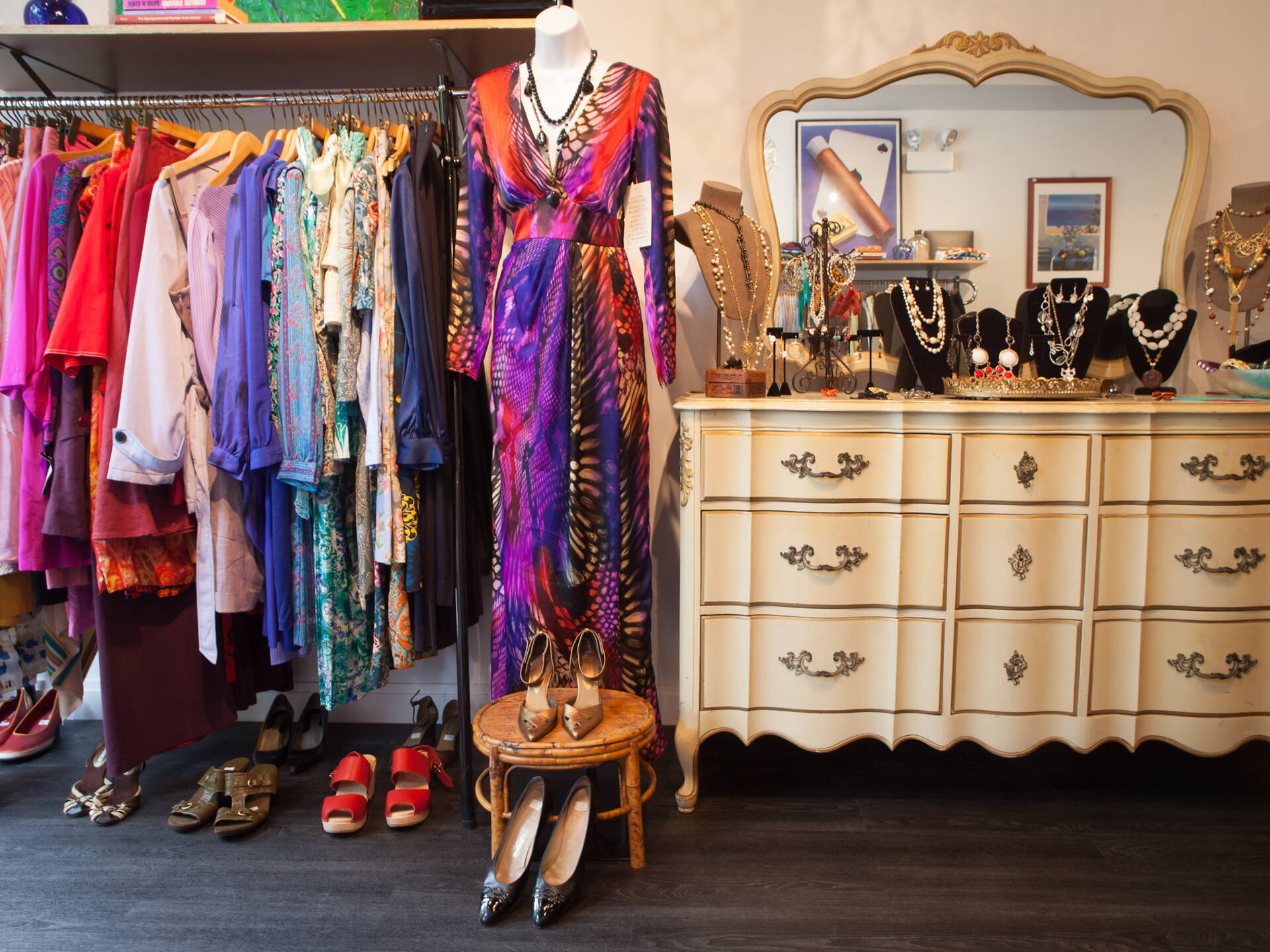 Hyde Park shops, from thrift stores to bookstores