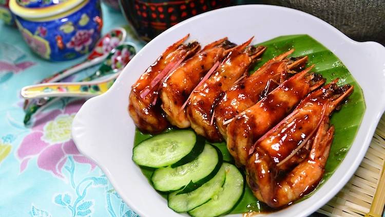 House of Peranakan Petit Assam Prawns