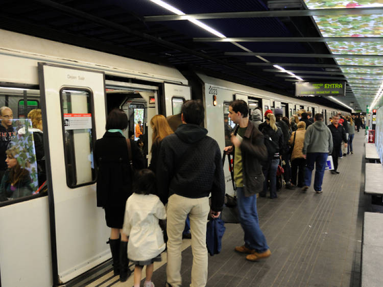 Evitar el metro i el bus