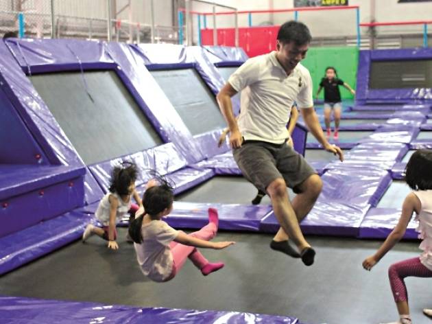 Amped Trampoline Park Kids In River Valley Singapore