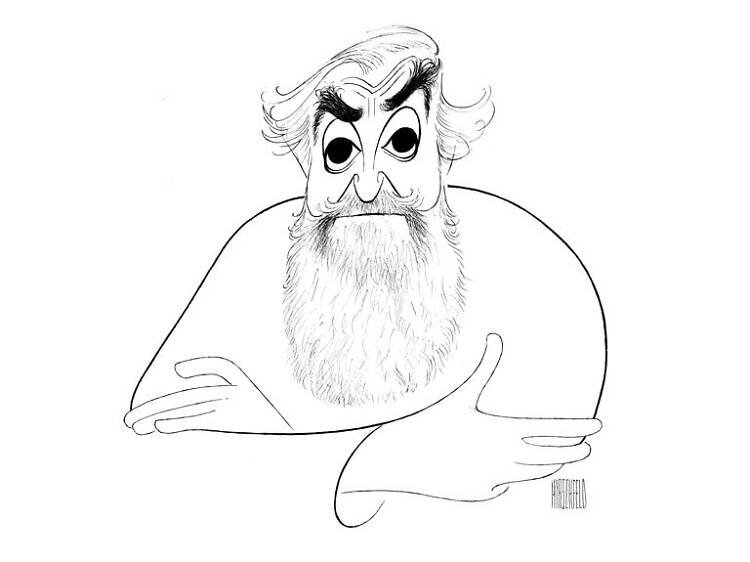 Ten historic drawings by Broadway’s greatest caricaturist