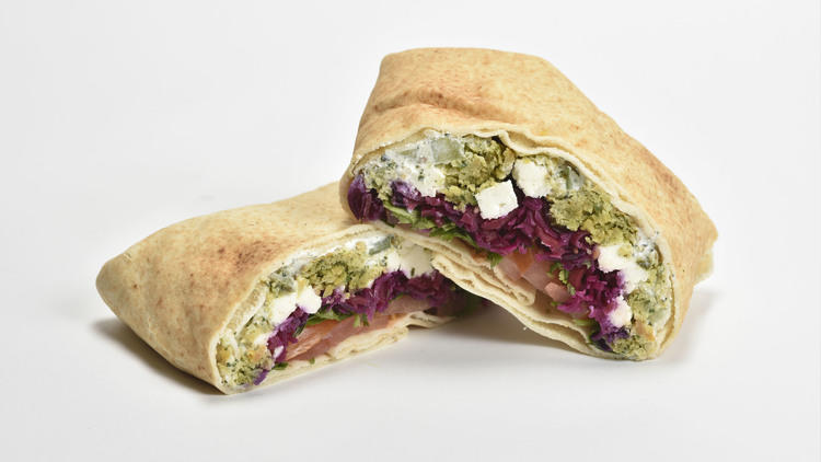 Falafel flat bread