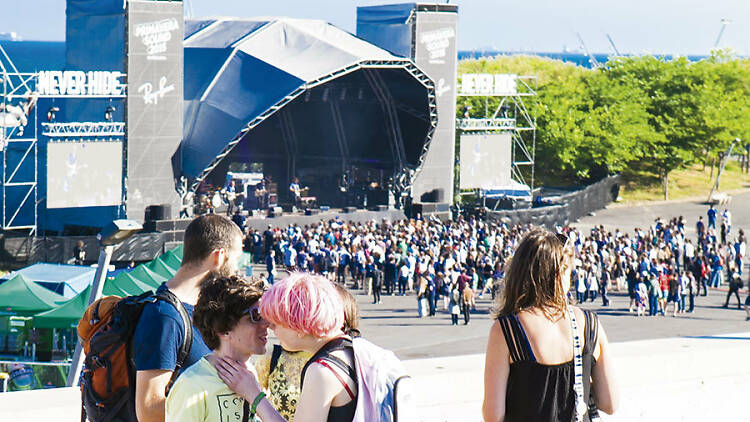 Festivals beside the sea