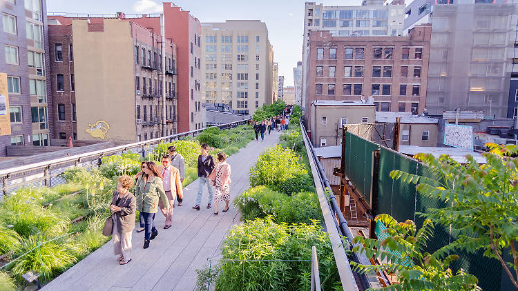 Meander along The High Line