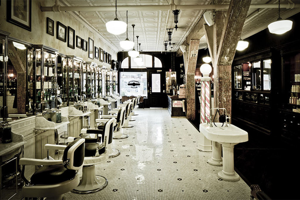 Barber shops in NYC where you can get a hot shave