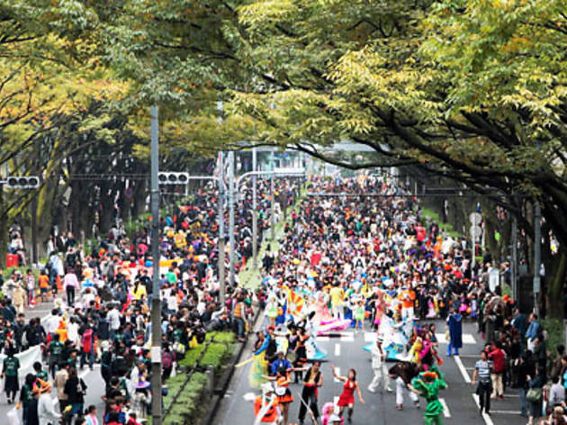 原宿表参道ハローハロウィーンパンプキンパレード 2010 原宿表参道ハローハロウィーンパンプキンパレード 2010