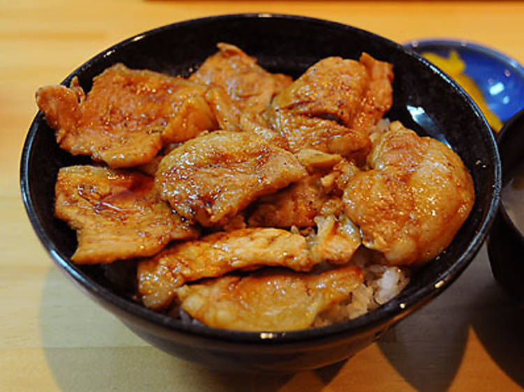 板橋 豚丼 白樺