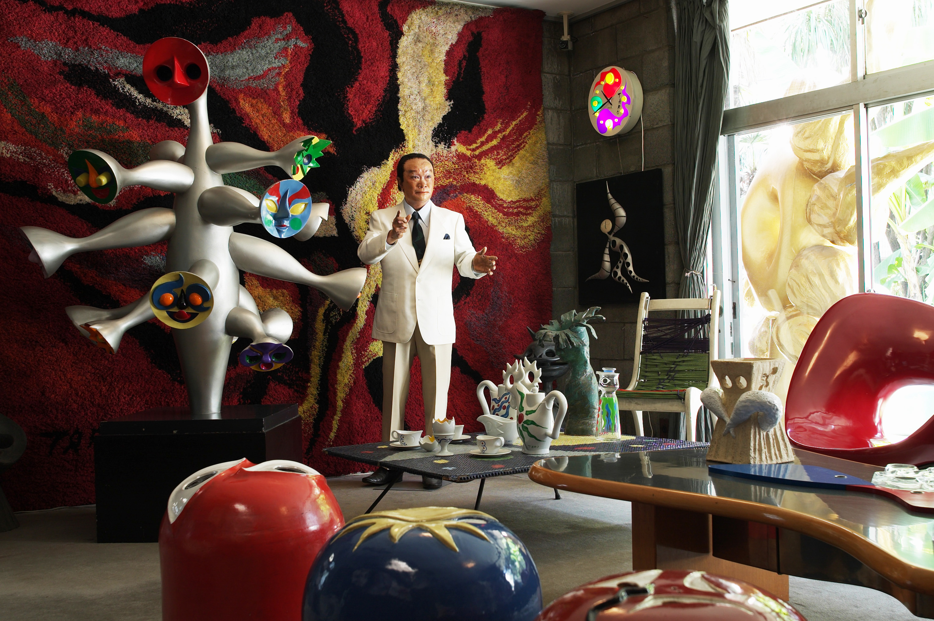 Jeu De 2 Cartes à Jouer Taro Okamoto - Art Original Japonais, Scellé Avec Boîte, Collection