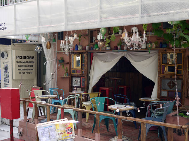 CAFE and DINING and people CAFE and DINING and people