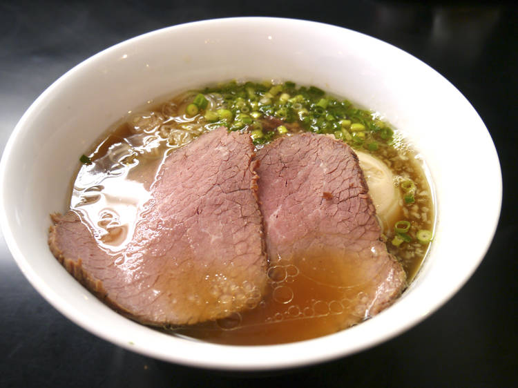 Gyukotsu Ramen Matador: 'Zeitaku yakigyu ramen'