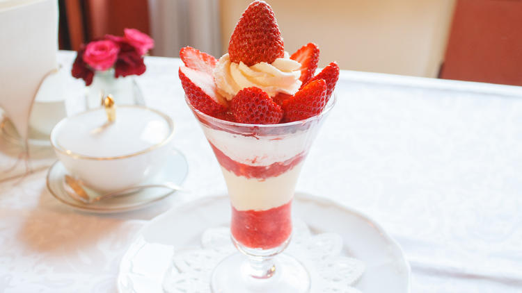 Go for a fruity parfait...