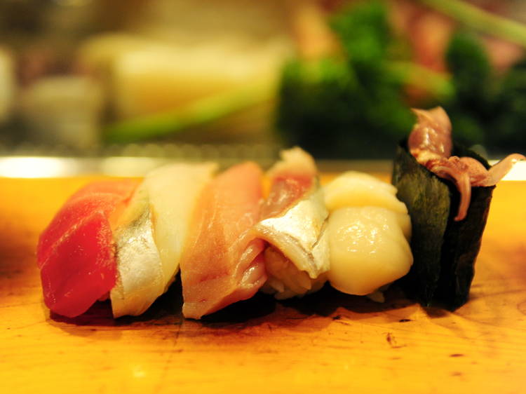 Fill up on bargain sushi at Isamizushi