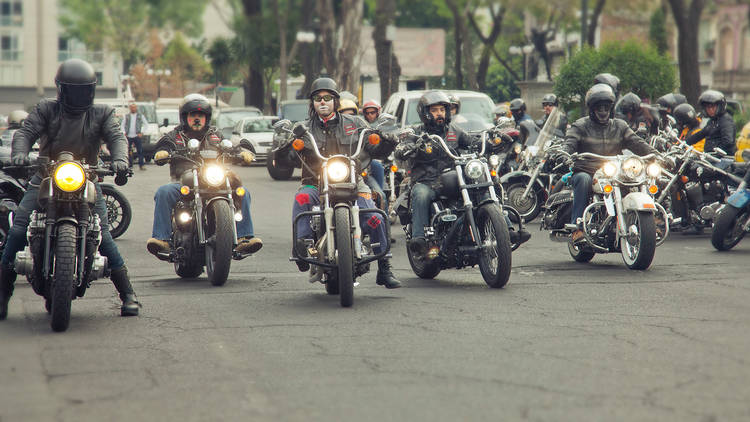 Caifanes Moto Club México (Foto: Alejandra Carbajal)