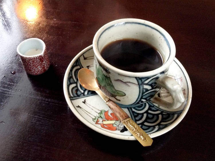 Step back in time with classical coffee...