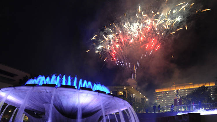 Grand Park fireworks Grand Park fireworks