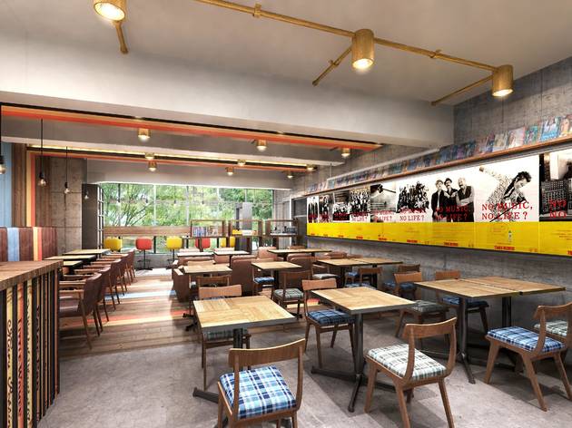 TOWER RECORDS CAFE 表参道店 TOWER RECORDS CAFE 表参道店