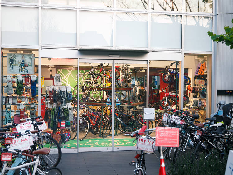 東京 自転車置いているショップ