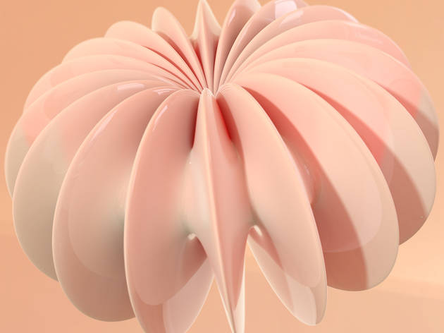 森野和馬「PINK SKIN」展 ー 動く仮想物体の必然と偶然がもたらす3D映像から平面作品まで vol.2 ×Ken Ishii 森野和馬「PINK SKIN」展 ー 動く仮想物体の必然と偶然がもたらす3D映像から平面作品まで vol.2 ×Ken Ishii