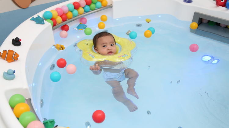 Inside Hippopo Baby Spa & Wellness