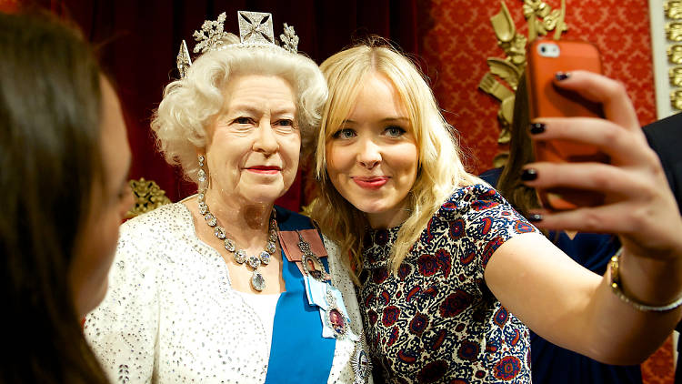 Memories of Her Majesty at Madame Tussauds