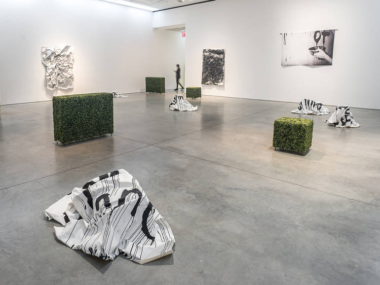 See Kim Gordon's artworks now on view in Chelsea