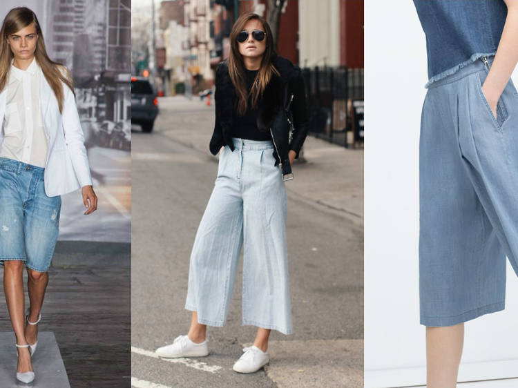 Culottes o bermudas